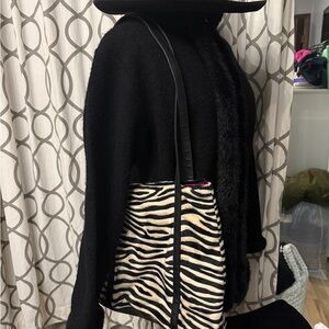 Zebra Print Tote Bag